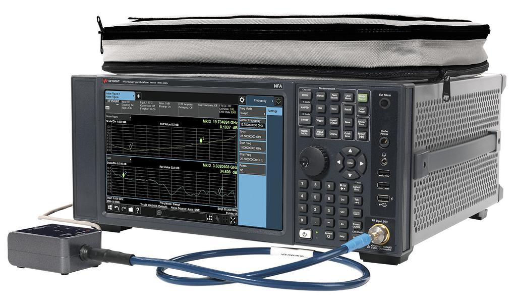 10 Keysight Noise Figure Selection Guide Minimizing the Uncertainties - Selection Guide The Only Dedicated Noise Figure Analyzer on the Market Noise figure analyzer (NFA) N8973B N8974B N8975B N8976B