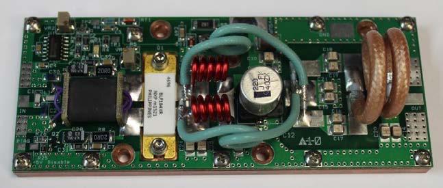 Model P600FM-184XR FM Pallet Amplifier This amplifier module is ideal for final output stages in FM Broadcast Applications. 87.5 108.