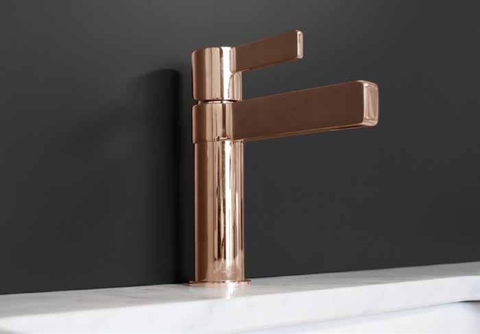 MARTINI RITZ Incorporating the hottest trend in tapware right now, the Martini Ritz features a range of