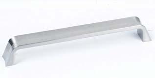 Nickel Slim Bow Handle Handle Centres: 128mm