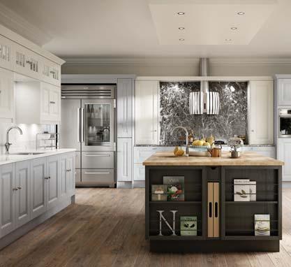Our kitchen solutions also incorporate handleless kitchens in Linear, to the highest quality