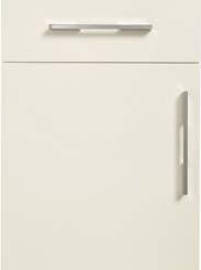 Contemporary Door Range Specifications Orlando Gloss White 19mm gloss painted with glass edge effect Plaza Cashmere 18mm