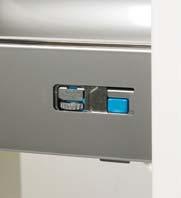 are supplied with decorative chrome profiles.