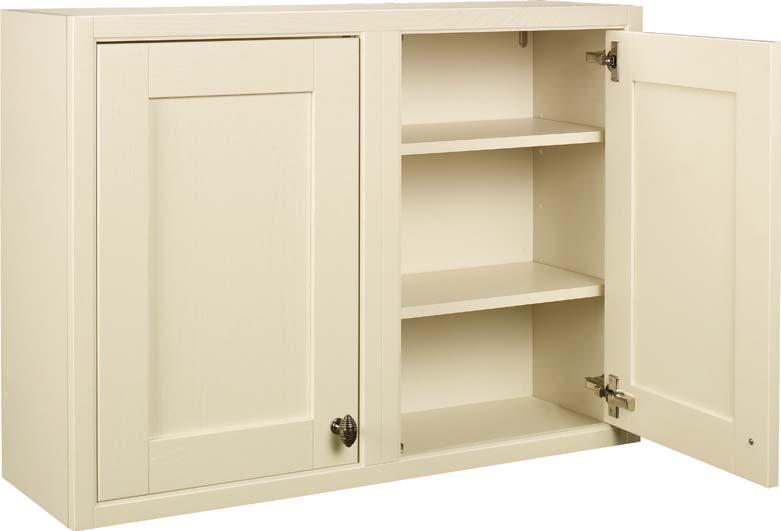 New England Design 1 2 3 4 Our premium wall units are now 350mm deep (including frontal) for extra storage space.