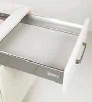 available as an upgrade to metal-sided drawer box on Arts &