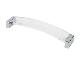 Gloss and Chrome Handle Handle Centres: