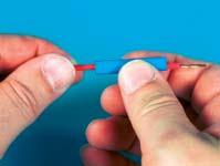 But if you aren t sure whether you have the right shrink tubing for the wire size, test it: Cut a little piece, and shrink it down onto a piece of scrap wire.