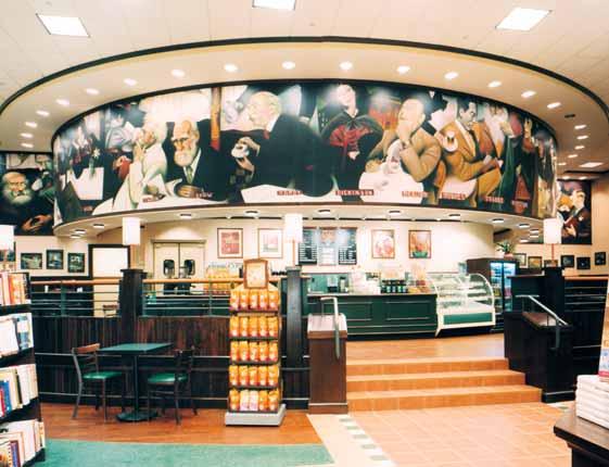 INSTALLATION IMAGING DIMENSIONAL GRAPHICS HANGING SYSTEMS Barnes & Noble 1: Site surveys 2: New