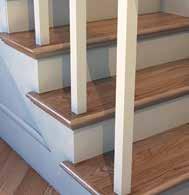a premium hardwood staircase.
