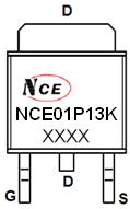 NCE P-Channel Enhancement Mode Power MOSFET Description The uses advanced trench technology and design to provide excellent R DS(ON) with low gate charge.