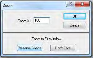 Resize the image window to the right aspect ratio by dragging on the edges with the mouse. The result should look something like figure 9. Figure 8.
