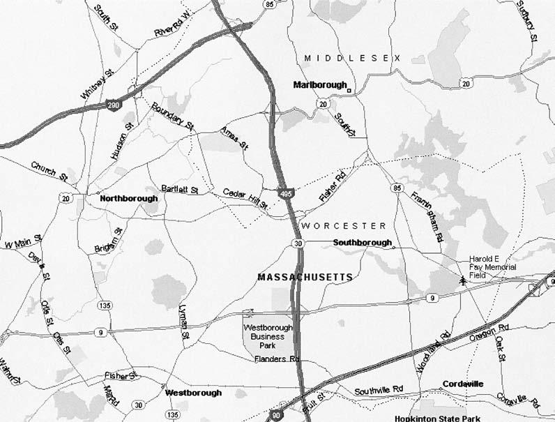 DIRECTIONS TO THE MARLBOROUGH GALLERY SKINNER From Boston and Points East: Take the Massachusetts Turnpike (Route 90) West to Route 495 North at exit 11A.