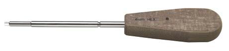 431 Large Handle with quick coupling StarDrive Screwdriver Shafts 03.900.042 T25 03.900.044 T40 313.822 1.3 mm, self-retaining 313.832 1.