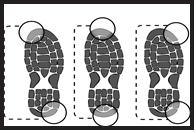 Foot Printing 15. How often are footprints found at a crime scene? Footprints are found about 40% of the time. 16. What are the two types of footprints and explain how they are different.