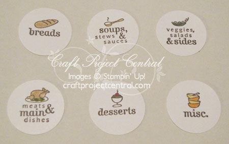 Color the garnishment under the whole chicken using the Old Olive Stampin Write Marker.