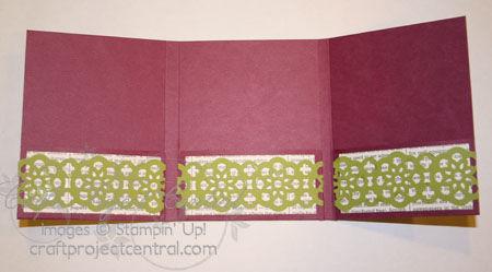 and lacy border trim to inside
