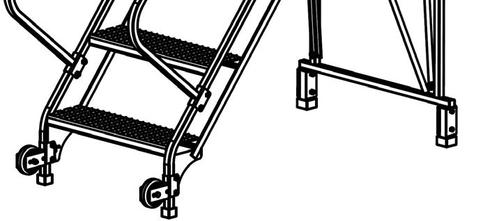 lock washers (336), flat washers (33006), and lock nuts (370). First, install the tray brackets as shown in diagram 7a.