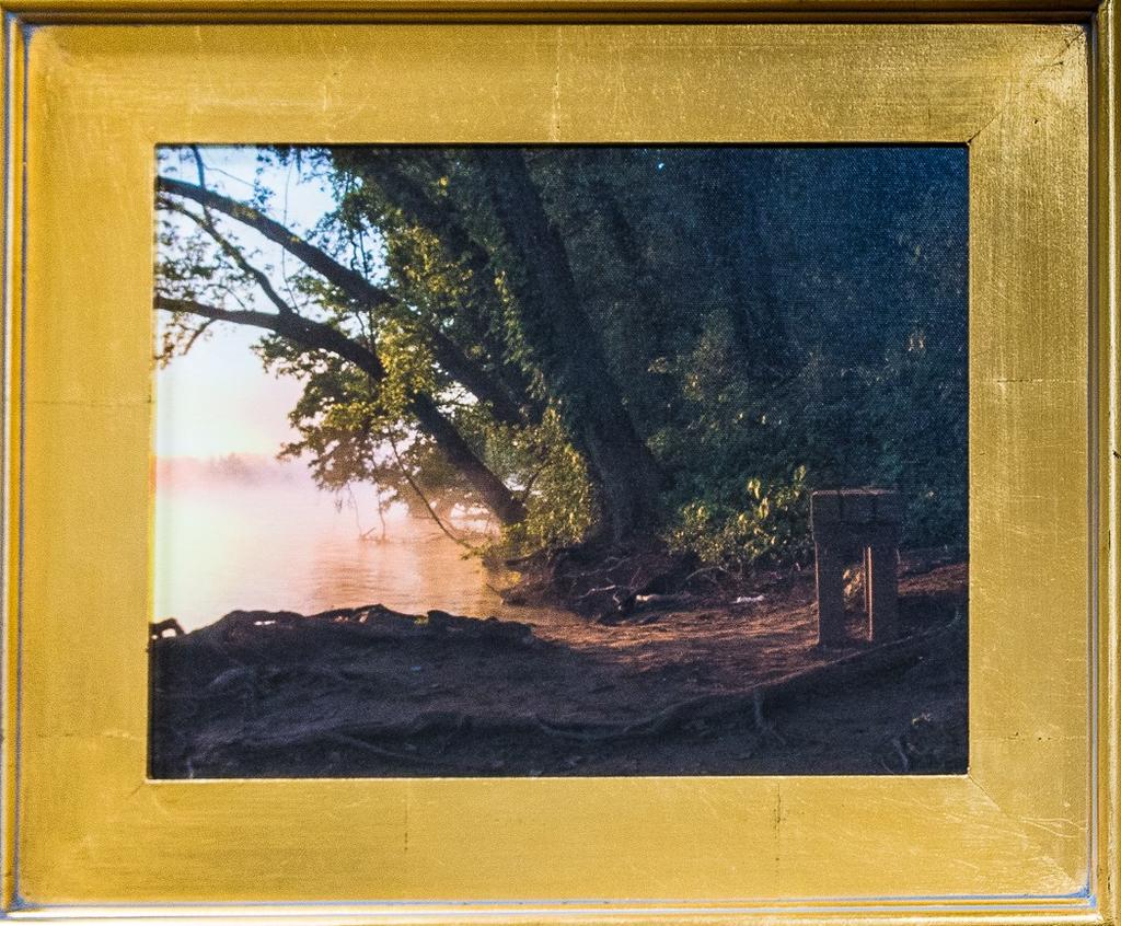 FEATURED ARTIST WEEK THREE Bruce Yoder James River Pony Pasture Photograph on Canvas Bruce has donated this beautiful photographic print on canvas, which has the appearance of an oil painting due to