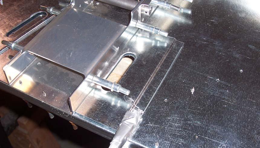 P/N: 75F8-8 Slide Cover Position the Slide Cover on the Firewall against the Center Firewall Stiffener and clamp the Slide Cover to the Firewall.