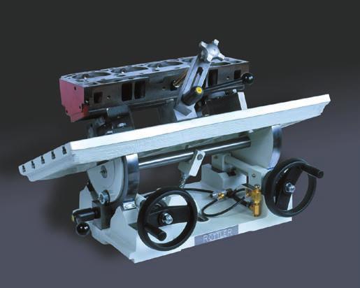 Designed for fast, universal clamping for minimum one cut surfacing.