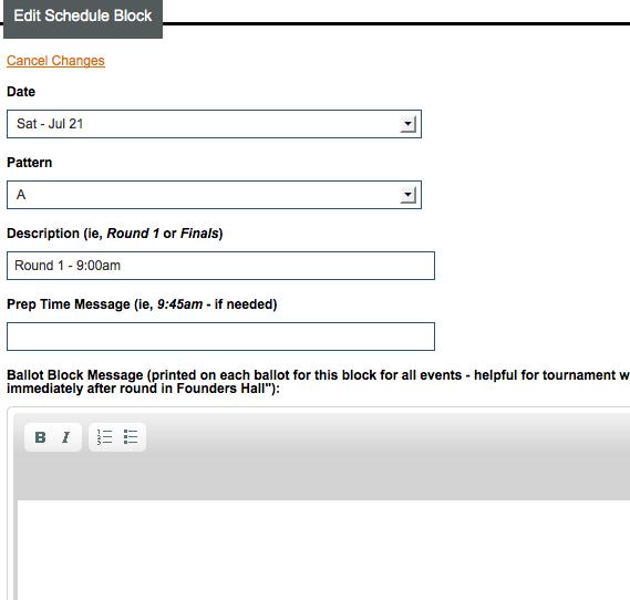 If you needed to edit a specific schedule block simply click on the schedule block.