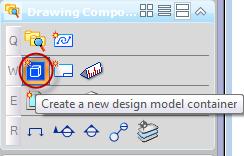 Create New Design Model tools will popup the utility dialog