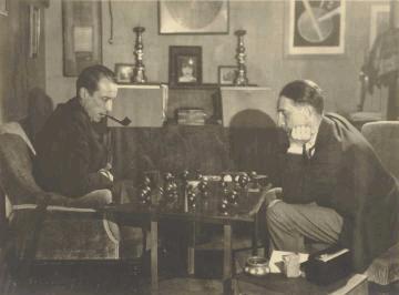 11 9. Man Ray (Emmanuel Radnitsky) American, 1890-1976 Marcel Duchamp and Raoul de
