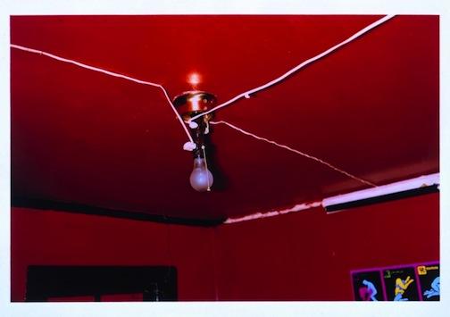 Eggleston's The Red Ceiling, also known as Greenwood, Mississippi, 1973.