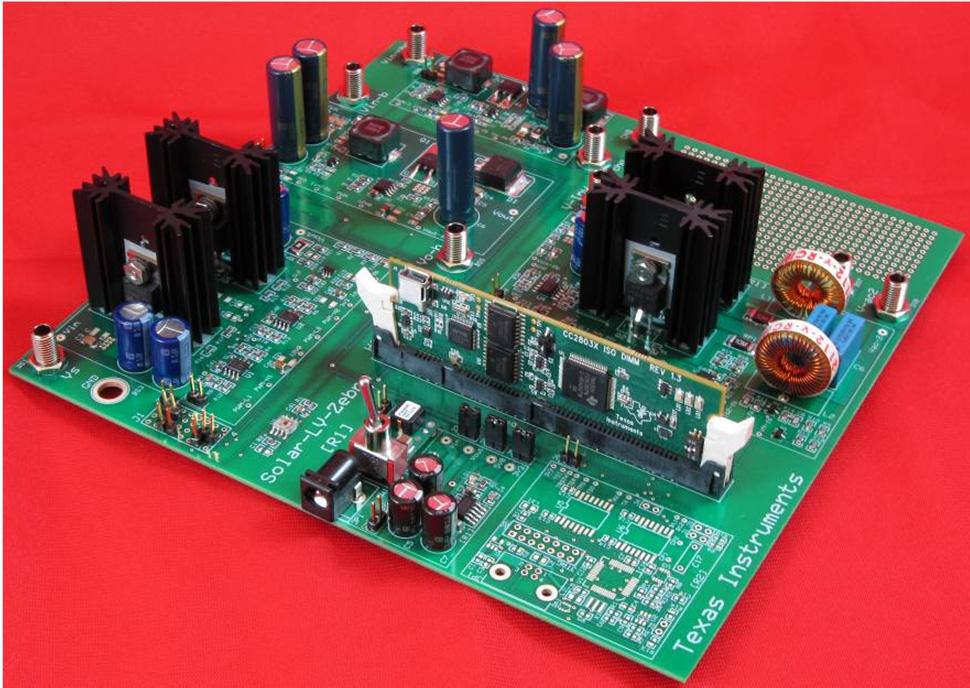 panel Emulator Converter + Inverter + Batt Chg DCDC Boost MPPT DC-AC Inverter Markets / EEs Central Inverter, Micro Inv, Micro Conv DCDC SEPIC + -