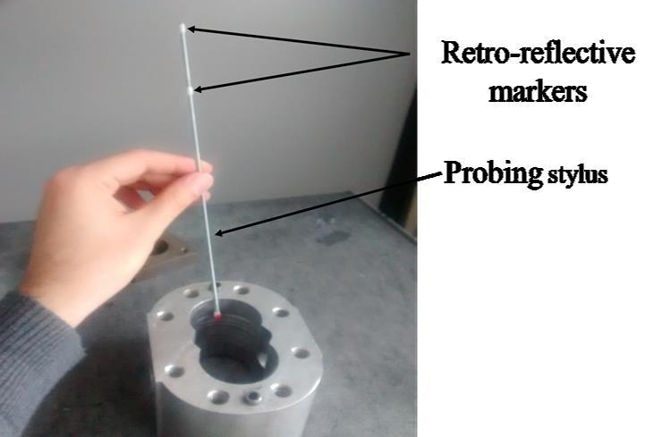 Considering that the stylus moves around a workpiece simulate the motion of a real CMM stylus during a measurement task, a measurement planning process can be logged and stored.