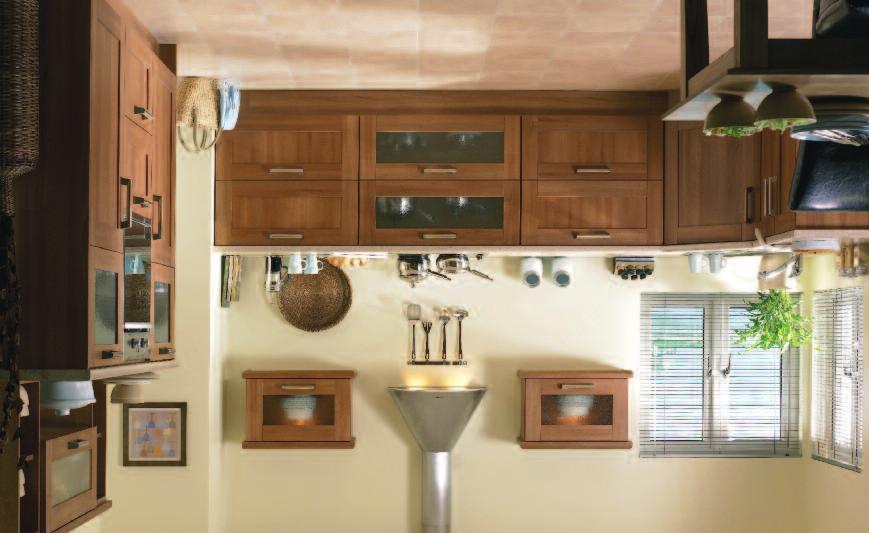 Luxury kitchen with choice of doors, worktops and handles (from selected range) Fitted range of