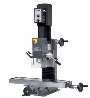 Drilling and milling machines F1210 with dovetail guides F1210 No. 11400V 2,349.00 3,211.81 F1210 hs 2.0 kw - 100-7500 RPM No. 11402V 3,699.00 4,676.