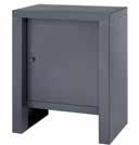 Base cabinet W 70 x D 45 x H 85 cm Base cabinet W 106 x D 45 x H 85 cm in combination with safety cabin Levelling