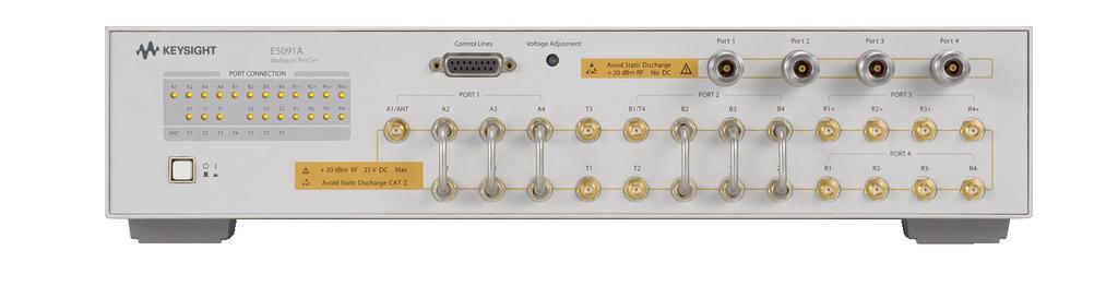 06 Keysight Multiport Solutions for E5071C ENA RF Network Analyzers Using External Switches - Application Note Note that the E5091A multiport test set has its own internal driving circuit which can