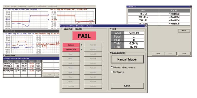 mwa) including all the measurement parameters Step-by-step setup wizard with Excel-based user interface