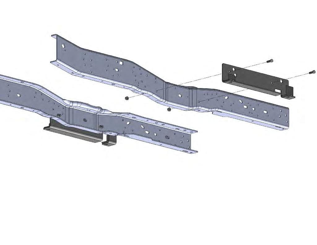 INSTALLATION PART 1 BRACKET PLACEMENT & BED HOLE LOCATIONS Since most truck beds are not installed square to the frame or are the same distance from the back of the cab, the installer will need to
