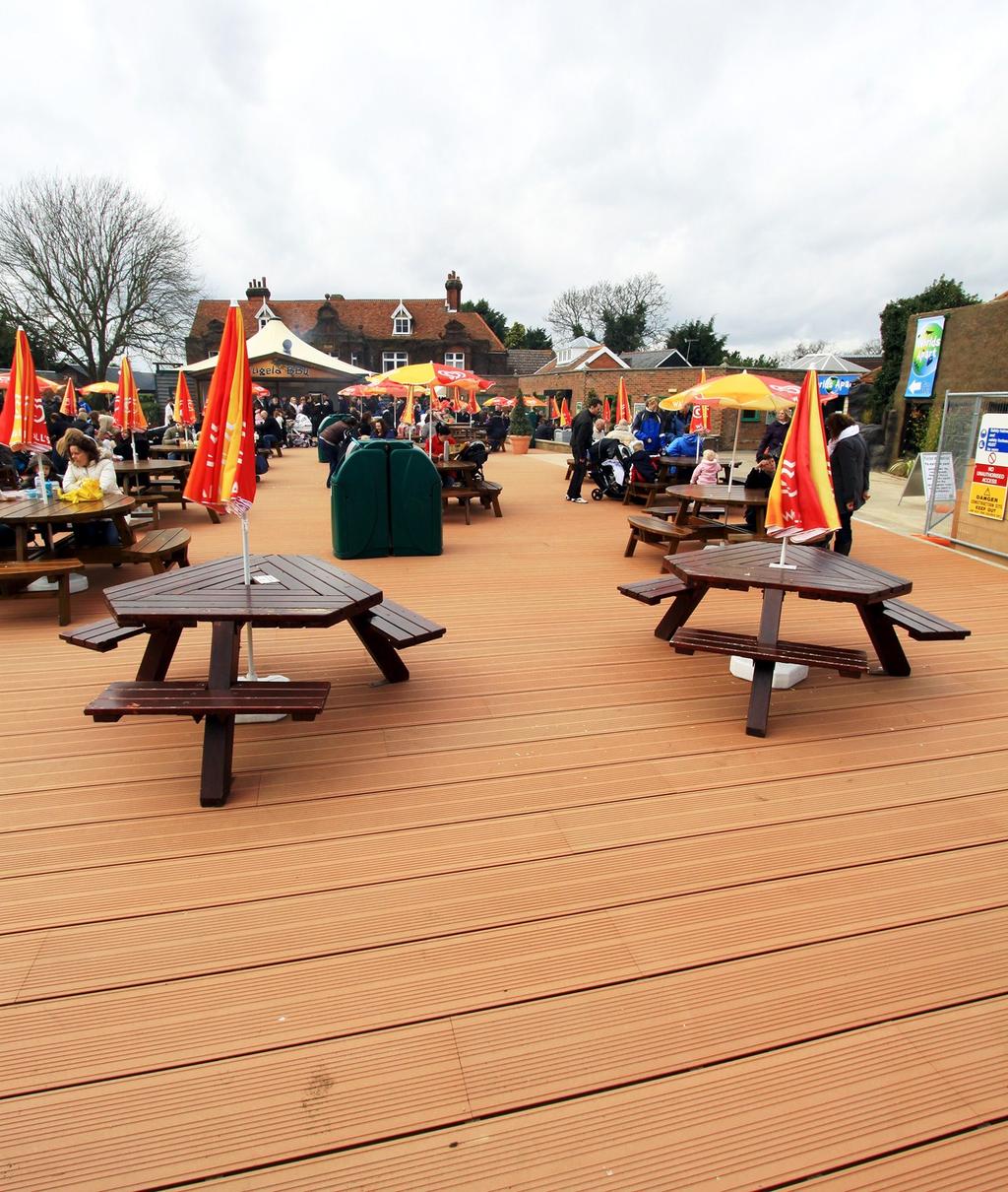 lasting decking that is environmentally friendly, easy to install and requires minimal