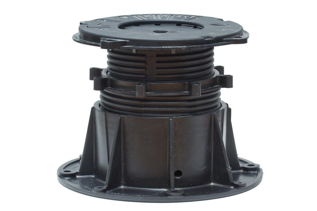 For raised decks, up to 860mm, adjustable pedestals are available from Dura Composites. Bearer Installation 1.