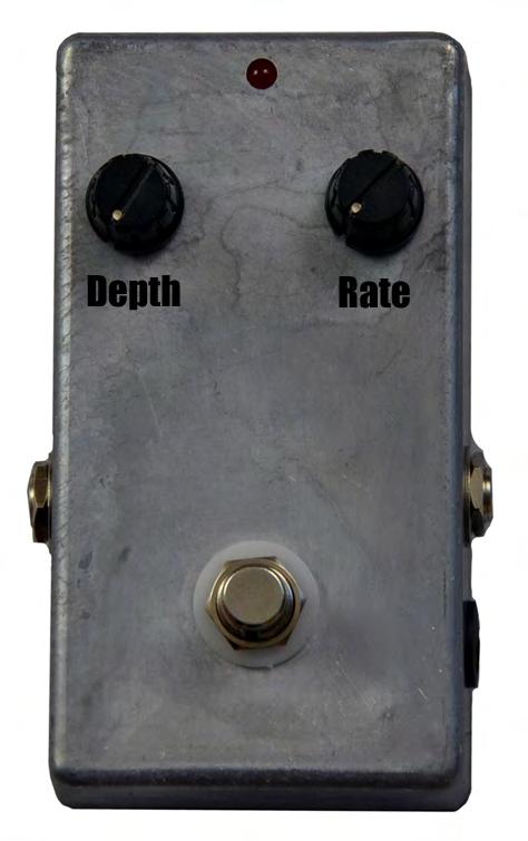 Operating Overview Depth: Controls the intensity of the chorus effect. Rate: Controls the speed of the chorus effect.