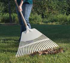 This rake was 3D printed with strong, UV-stable ASA thermoplastic.
