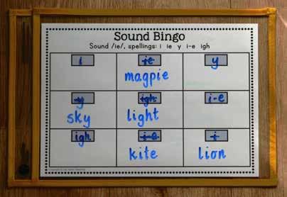 Long I Activities - Melinda Crean Sound Bingo Instructions Resources Copies of the bingo board; Set of bingo word cards; and Pens / pencils / white board markers.