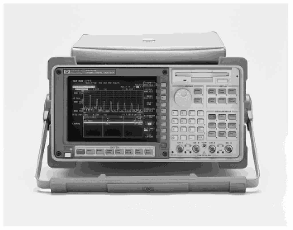 Figure 10.1 The HP 35670A Dynamic Signal Analyzer obtains frequency response data from a physical system.