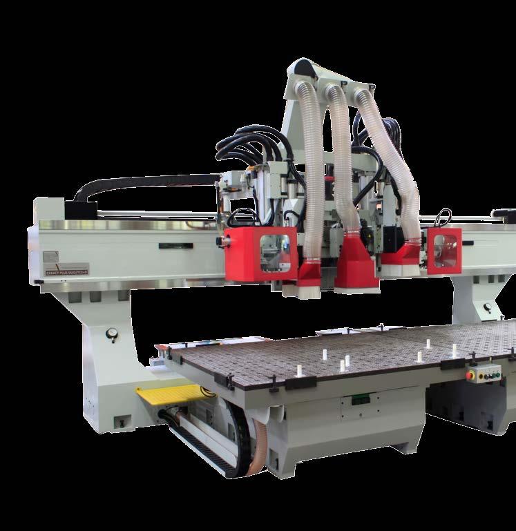 2 ANDERSON GROUP EXXACT PLUS New generation of machine for heavy duty wood composite and plastic processing With over 40 years of experience in machine engineering and production, Anderson has