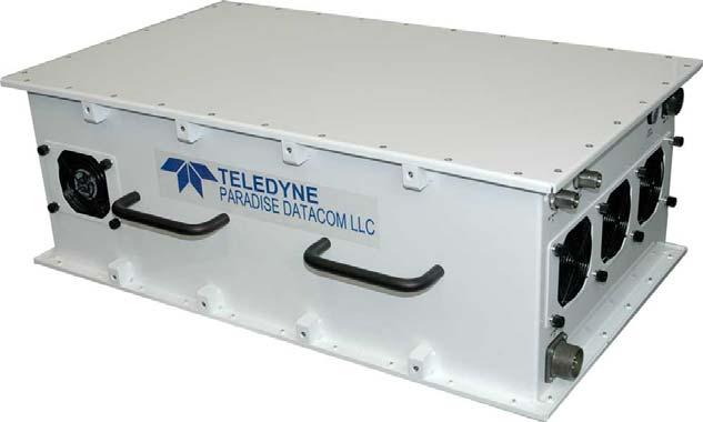 Teledyne Paradise Datacom s newly packaged High Power Outdoor (H) series of Solid State Power Amplifiers is packaged with the latest Gallium Nitride, GaN, based SSPA modules.