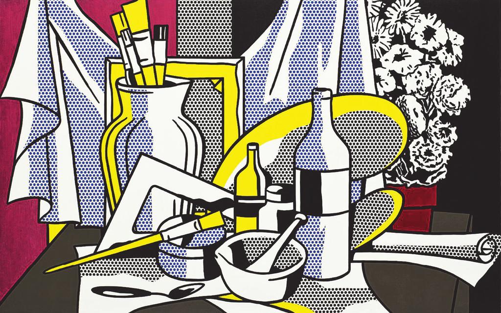 SECTION 1 EXPRESSIVE ART STUDIES (continued) Still Life with Palette (1972) by Roy Lichtenstein oil on canvas (152 243 cm) 4.