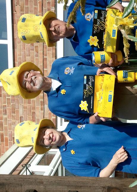 Now, we re delighted to say that over the next three years Lions Clubs British Isles and Ireland will be Marie Curie s first ever Great Daffodil Appeal collections partner.