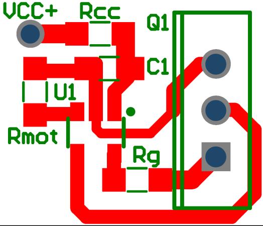 PCB Layout Guidelines and Examples Figure 24 Single layer PCB