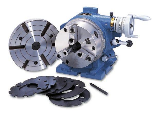 OPTIONAL ACCESSORIES: Tail Stock TS-4 for CS-6 TS-5 for CS-8 Dividing Plate Set DP-4 for CS-6 DP-5 for CS-8 6 3-Jaw Chuck for CS-6 8 3-Jaw Chuck for CS-8 Chuck Face plate NO Model Dividable Number