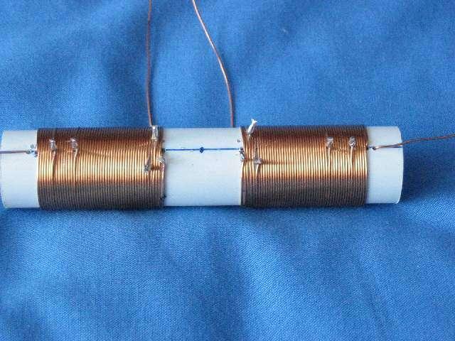the wire in place while winding the coils.