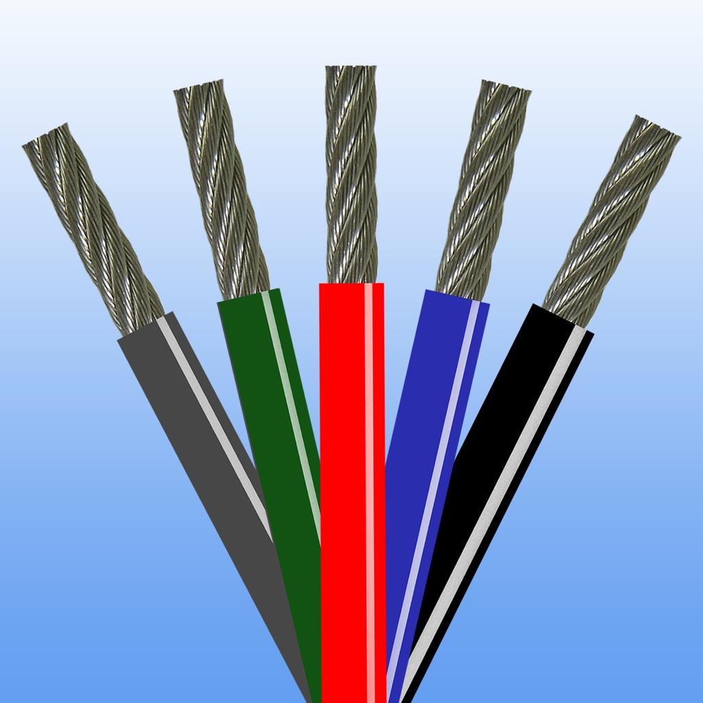 PVC-Coated Wire Rope And Cable PVC-Coated Wire